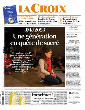 La Croix - 26 Mai 2023
