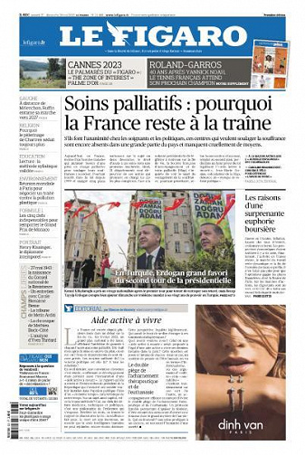 Le Figaro du Samedi 27 et Dimanche 28 Mai 2023
