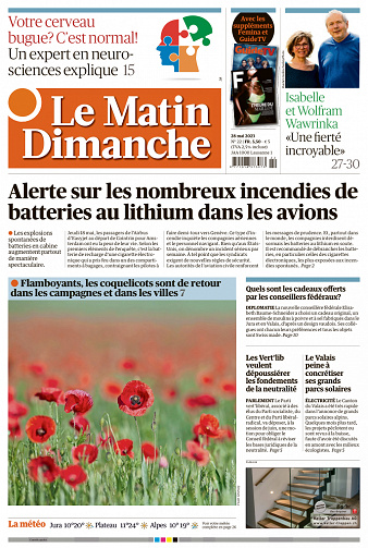 Le Matin Dimanche - 28 Mai 2023