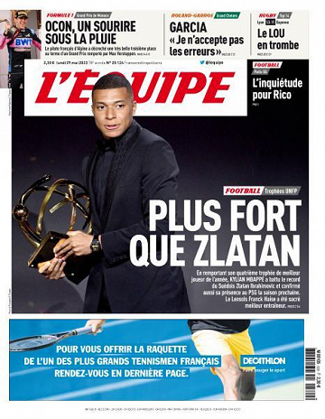 L’equipe du Lundi 29 Mai 2023