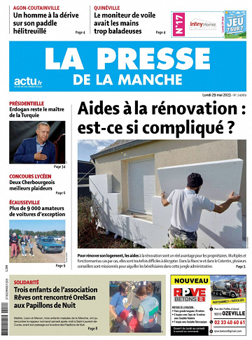 La Presse de la Manche du Lundi 29 Mai 2023