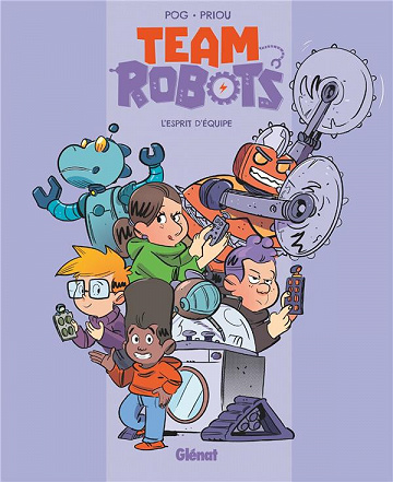 Team robots - Tomes 01 à 03 (2023)