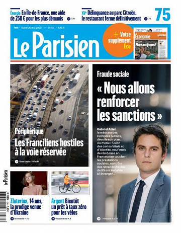 Le Parisien - 30 Mai 2023