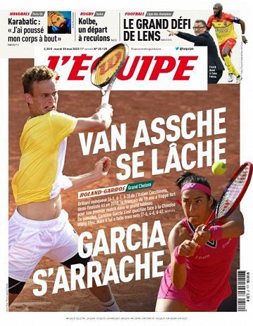 L’equipe du Mardi 30 Mai 2023