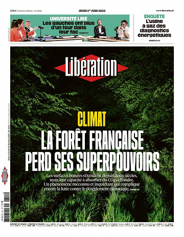 Libération du Jeudi 1er Juin 2023