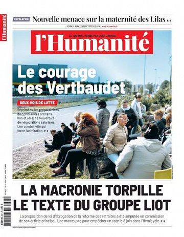 L’Humanite - 1er Juin 2023