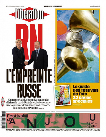 Libération du Vendredi 2 Juin 2023
