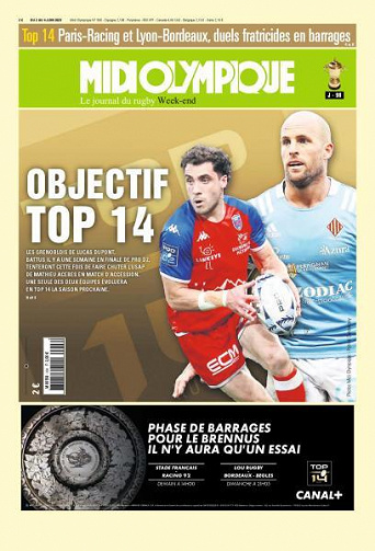 Midi Olympique Vert - 2 Juin 2023