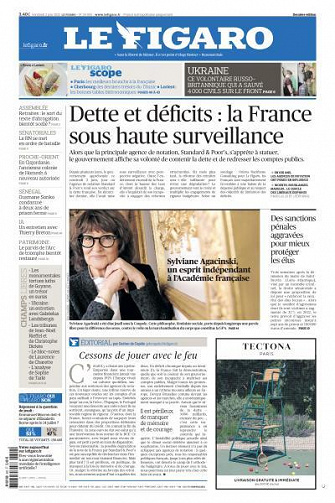 Le Figaro du Vendredi 2 Juin 2023
