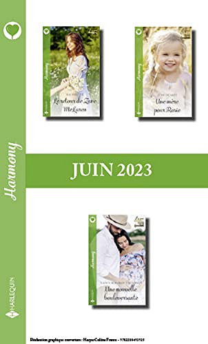 Pack mensuel Harmony - 3 romans (Juin 2023) - Collectif