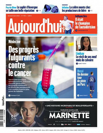 Aujourd’hui en France - 3 Juin 2023