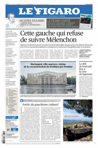 Le Figaro du Lundi 5 Juin 2023