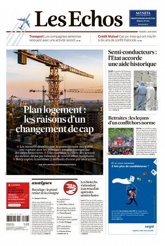 Les Echos du Mardi 6 Juin 2023