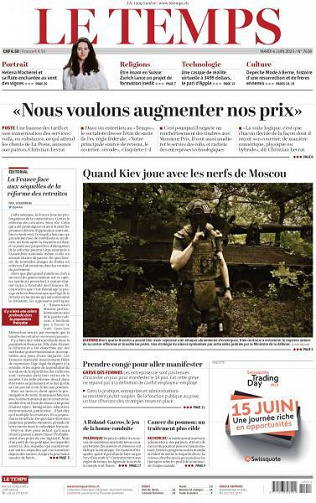 Le Temps - 6 Juin 2023