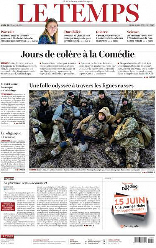 Le Temps - 8 Juin 2023