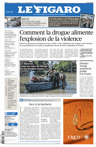 Le Figaro du Jeudi 8 Juin 2023