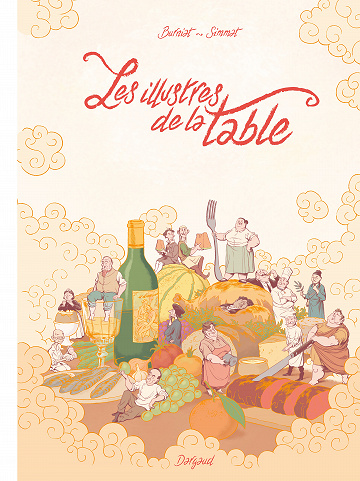 Les illustres de la table (Benoist Simmat,Mathieu Burniat)