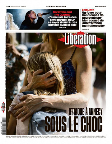 Libération du Vendredi 9 Juin 2023