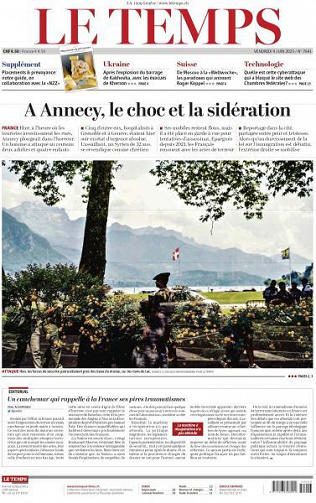 Le Temps - 9 Juin 2023
