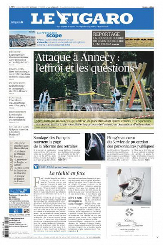 Le Figaro du Vendredi 9 Juin 2023