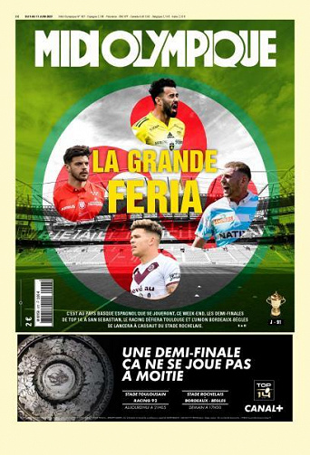 Midi Olympique Vert - 9 Juin 2023