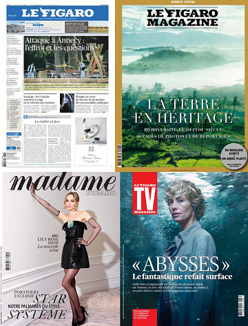 Pack Le Figaro et ses 3 suppléments - Vendredi 9 Juin 2023