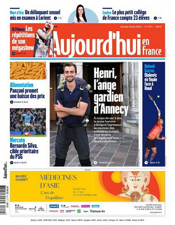Aujourd’hui en France - 10 Juin 2023