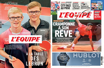 Pack L’Equipe + L’Equipe Magazine - Samedi 10 Juin 2023