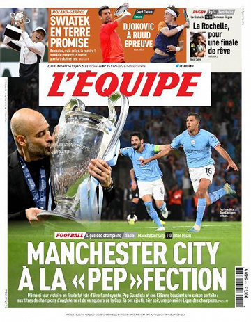 L’equipe du Dimanche 11 Juin 2023