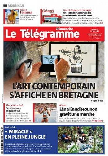 Le Télégramme (8 Editions) - 11 Juin 2023