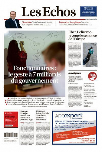 Les Echos du Mardi 13 Juin 2023