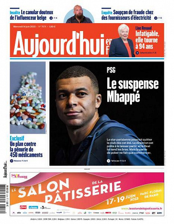 Aujourd’hui en France - 14 Juin 2023