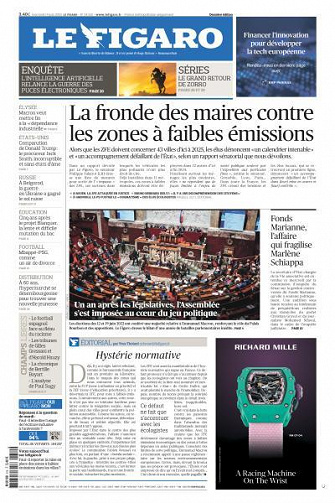 Le Figaro du Mercredi 14 Juin 2023