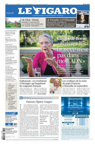 Le Figaro du Jeudi 15 Juin 2023