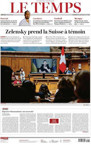 Le Temps - 16 Juin 2023