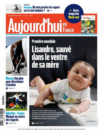 Aujourd’hui en France - 16 Juin 2023
