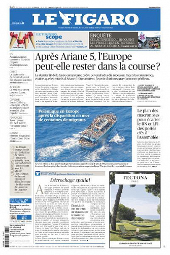 Le Figaro du Vendredi 16 Juin 2023