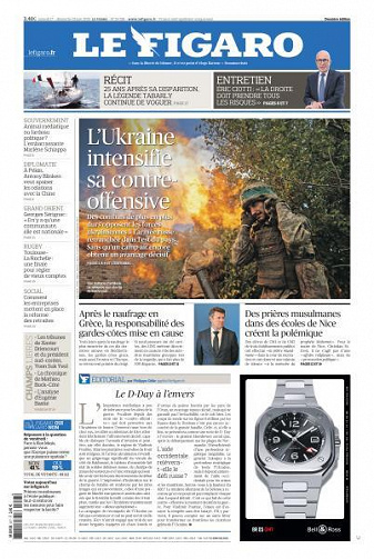 Le Figaro du Samedi 17 et Dimanche 18 Juin 2023