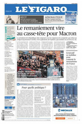 Le Figaro du Lundi 19 Juin 2023