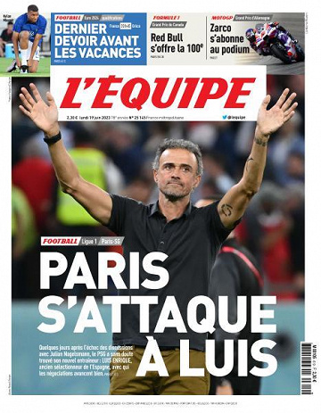 L’equipe du Lundi 19 Juin 2023