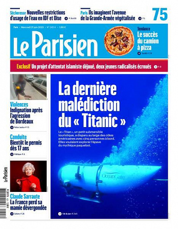 Le Parisien - 21 Juin 2023