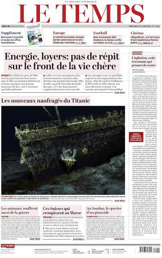 Le Temps - 21 Juin 2023