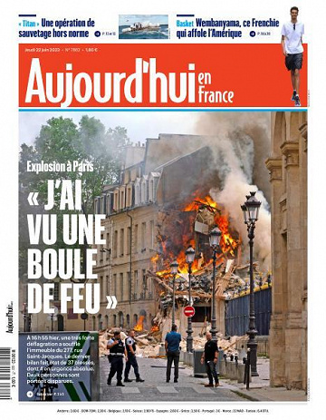 Aujourd’hui en France - 22 Juin 2023