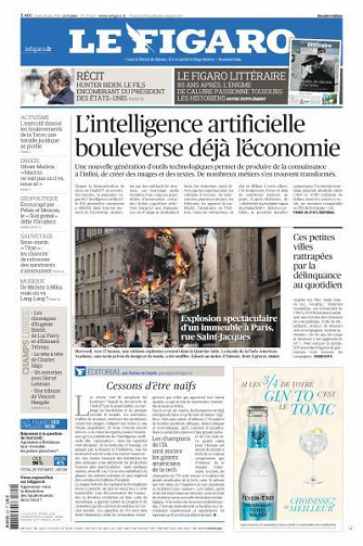 Le Figaro du Jeudi 22 Juin 2023