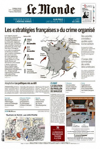 Le Monde du Vendredi 23 Juin 2023