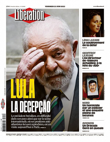 Libération du Vendredi 23 Juin 2023
