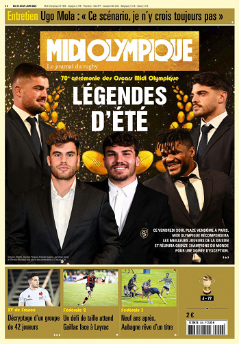 Midi Olympique Vert - 23 Juin 2023