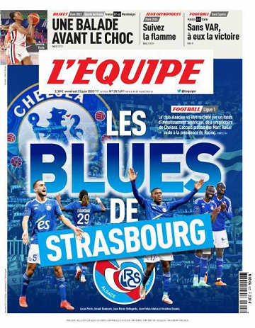 L’equipe du Vendredi 23 Juin 2023