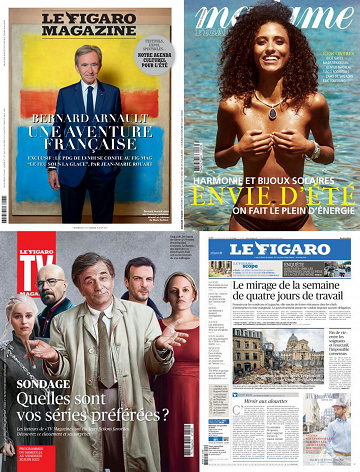 Pack Le Figaro et ses 3 suppléments - Vendredi 23 Juin 2023