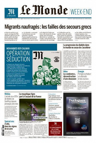 Le Monde du Samedi 24 Juin 2023
